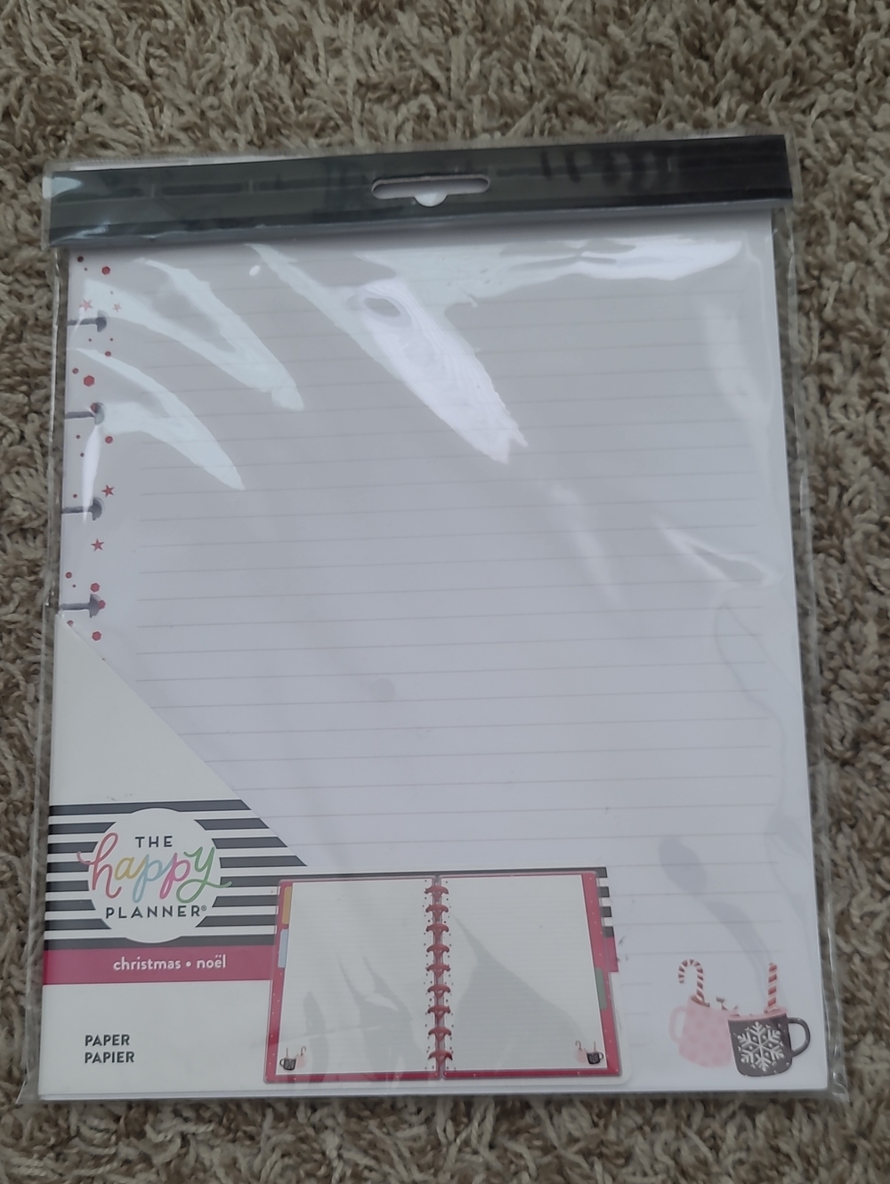 Happy Planner Christmas Cocoa Classic Filler Paper